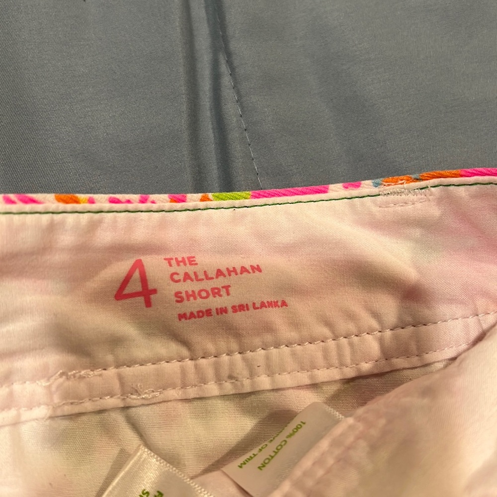 Neon print Lily Pulitzer size 4 shorts